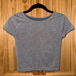 Free People activewear cropped tee